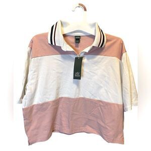 *NEW* XS Women's Short Sleeve Rugby Shirt - Wild Fable™